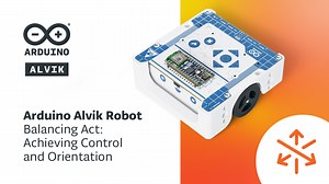 Our brand new Arduino Alvik robot really is the master of control. It can adapt its speed accordingly and always knows its orientation — no matter how much you try and confuse it! How? Because it comes with a powerful six-axis accelerometer and gyroscope, which allows you to detect and measure acceleration and angular velocity. Watch the video to see the robot's impressive balancing skills in action! BUY IT NOW: https://store.arduino.cc/products/alvik #AlvikInAction | Arduino