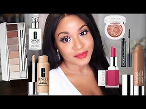 I Used ALL Clinique Products!! Full Face One Brand Makeup Tutorial!