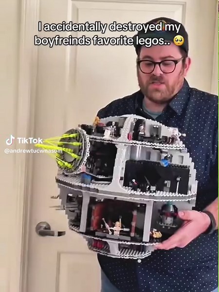 The moment a guy's heart breaks🤯🧱#lego #fails #failcompilation #insane #fyp