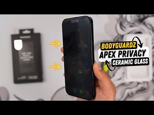 The Best Privacy Screen Protector for iPhone 16 Pro Max ? BodyGuardz Apex Privacy Ceramic Glass