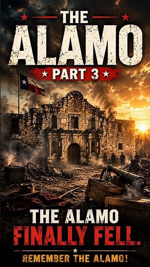 The Alamo Finally Fell! #historyshorts #documentary