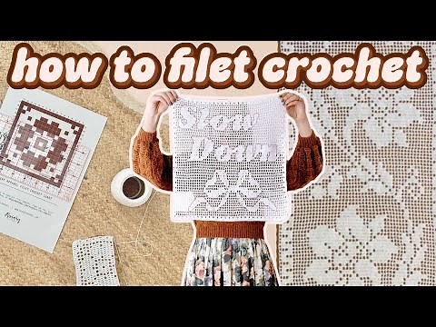 How To Filet Crochet Step-By-Step (Free Patterns + Everything You Need To Get Started)