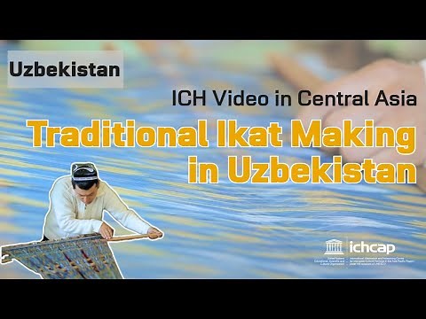 Uzbekistan-Traditional Ikat Making in Uzbekistan
