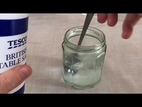 Science Experiment 15: Salt crystals