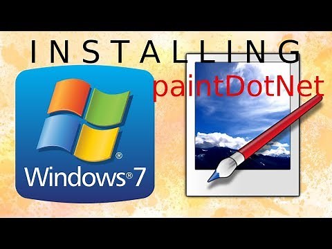 How to Install Paint dot net on Windows 7 byNP