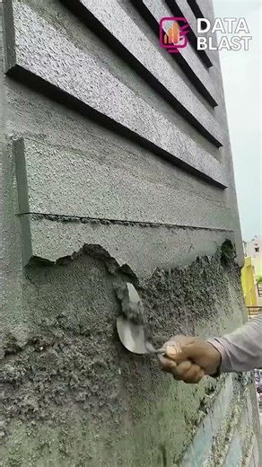 Satisfying Cement Wall Design Process!