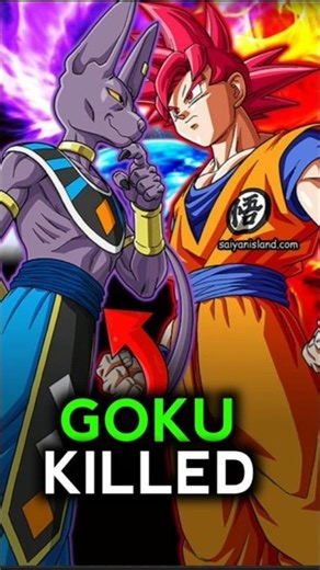 Can Goku Beat Beerus? 😱 #anime #dragonball