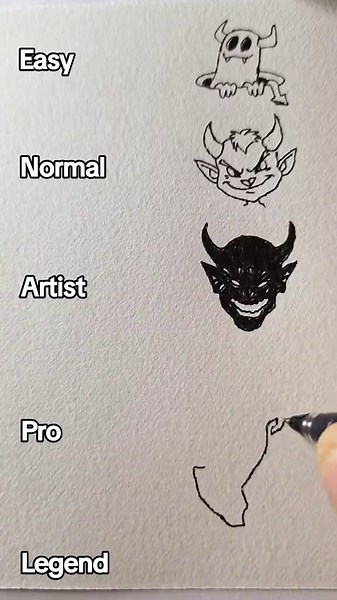 Devil drawing😈 #howtodraw #sketch #draw #devil #art