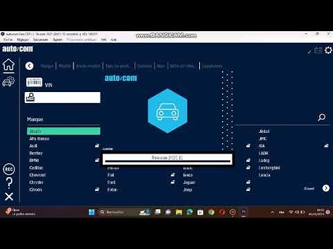 Delphi - Autocom - 2021.11 installation,exploration