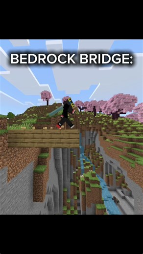 Minecraft Java Bridge VS BIGGEST Bedrock Bridge Differences?
