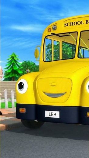 The Wheels on the Bus Go ’Round! 🚌💨 #NurseryShorts #popularsong #shorts