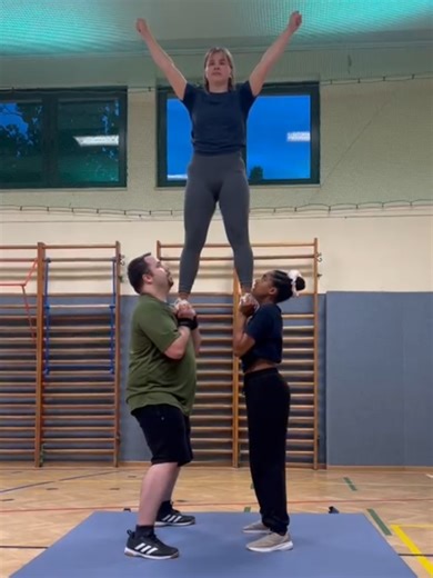 Mastering Double Base Stunts in Cheerleading