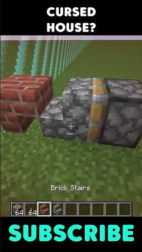 How to build a cursed house in Minecraft