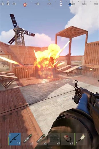 Most RICH Rust Vending Machine ECO RAID! #rust #raid