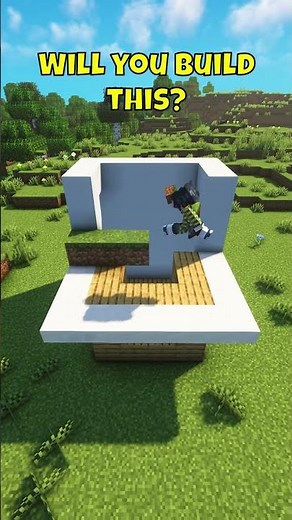 Minecraft Easy Modern House🏠 #shorts