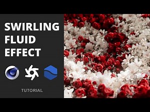 How to Make a Swirling Flower Effect in Cinema 4D + RealFlow