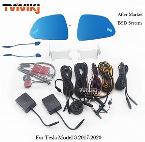 Aftermarket blind spot warning / monitoring / detection for side mirrors