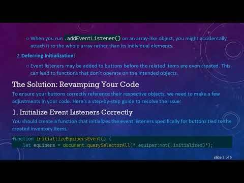 How to Connect HTML Buttons with a JavaScript Object for Your RPG Game