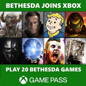 Today, Bethesda joins the Xbox family! Play 20 Bethesda games today with Xbox Game Pass. | Xbox