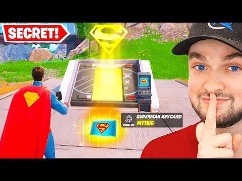 I Broke Into Superman’s SECRET Vault in Fortnite!