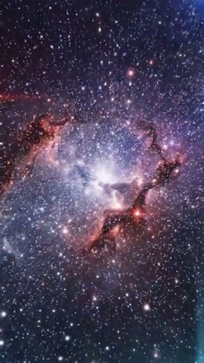 Flying Through Space Forever 🌌 #space #galaxy #nebula #infiniteloop #shorts #universe