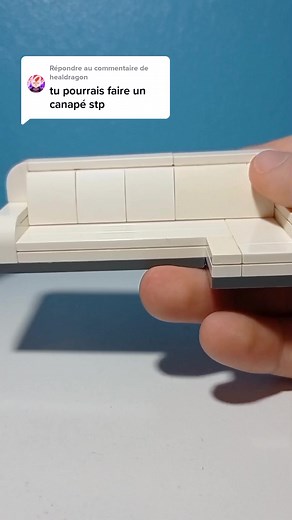 Tutoriel : Comment fabriquer un canapé en Lego