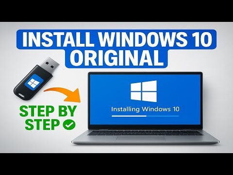 ✅️ How to INSTALL Windows 10 (Latest Version) Any PC