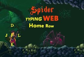 Spider's Typing Web Typing Game