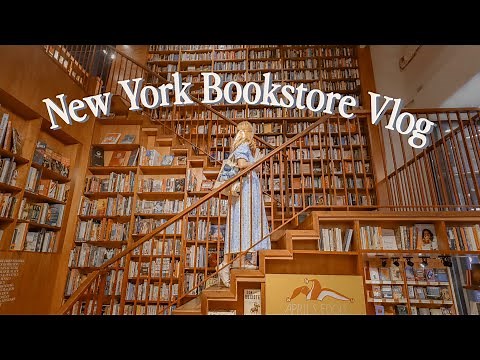 Book Shopping at the BEST bookstores in New York 📚 + book haul