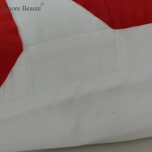 Red White Patchwork Quilt, Handmade Pick Stitch Cotton Quilt, Traditional Patchwork All Season Quilt Sham, Bedspread in Multiple Sizes - Etsy