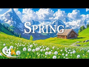 A Glimpse of Spring Life in Switzerland 🌿 Mesmerizing 4K Nature Footage 4K
