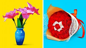 401K views · 566 reactions | 21+ cute flower crafts to decorate your home for spring. | 5-Minute Crafts Men | Facebook