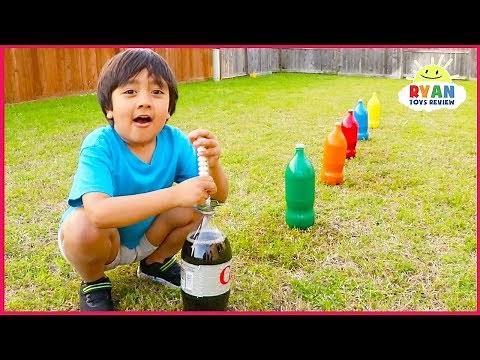 Top 10 Science Experiments you can do at home for kids with Ryan ToysReview!