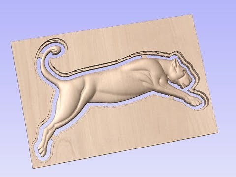 Vectric V10 Tutorials | 3D Toolpaths | Lioness