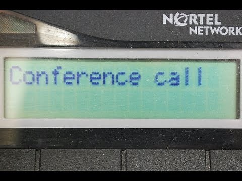 Managing Norstar Conference Calls