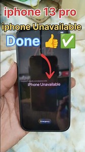 iphone Unavailable Fix ||iphone Unavailable problem #iphoneunlock #unlock #flash