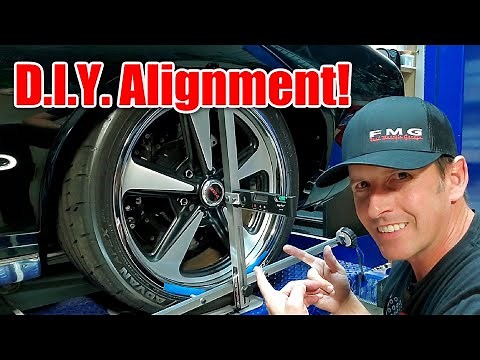 How to Measure Caster, Camber, and Toe, at home. Quick Trick Alignment