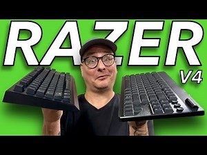 Razer BlackWidow V4 TKL Wireless Gaming Keyboards (regular & low-profile)
