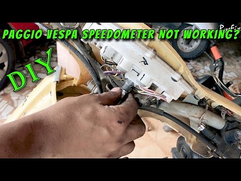 Easy Tutorial: Replace Piaggio Vespa Speedometer Cable Like a Pro! English