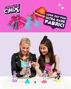 Make your Capsule Chix the ULTIMATE Fashion Icon! Look for these RARE fabrics and rock the runway! Get the Capsule Chix at all leading toy stores nationwide! Order online thru the Ollie & Co Viber Community: bit.ly/OllieViber #CapsuleChix | Richwell Club | Facebook