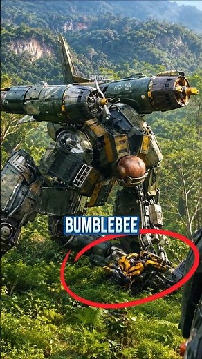 Stratosphere treated Bumblebee like his own son! #rotb #bumblebee #transformers