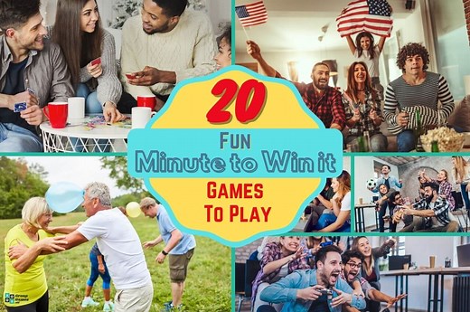20 Super Fun ‘Minute to Win it’ Games to Play
