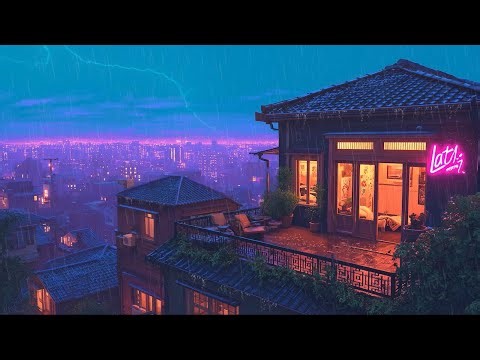 Raindrops Spark Ideas 💭 | Lofi Chillhop for Focus & Flow