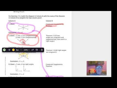 1-7 Mathematical Literacy -- Writing Proofs
