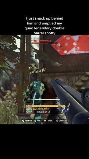 First time trying PVP in FALLOUT 76 #gameplay #pvp #fallout76 #fallout #firsttime