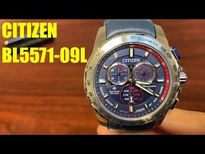 Citizen Promaster MX Eco-Drive Alarm Chronograph Watch BL5571-09L