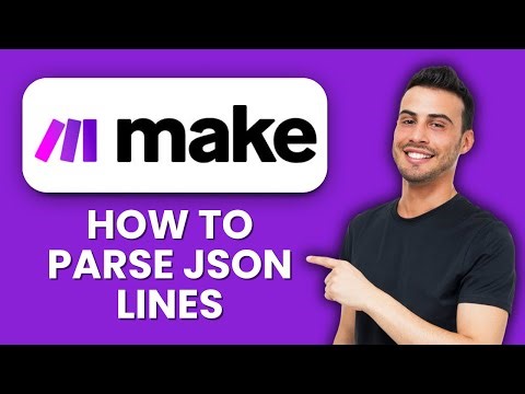 How To Parse JSON Lines in Make.com 🔍 (Data Automation & Integration Tutorial)