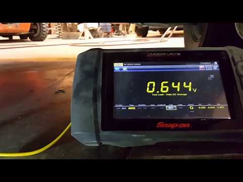 1993 GMC/Chevy 5.7 testing o2 sensor. Bad ground to o2.