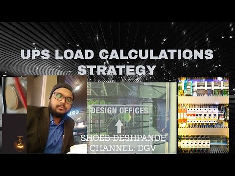 UPS Load Calculations and factors associated with it