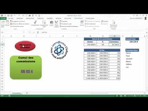 Excel VBA - Commenter créer un formulaire de Calcul